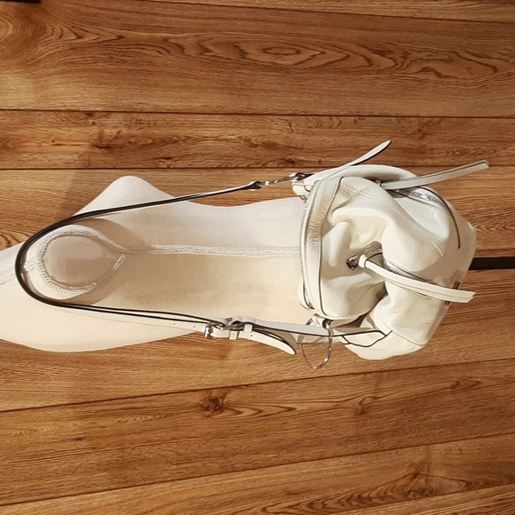 Vince Camuto White and Silver Shoulder Bag/Backpack - Picture 11 of 15